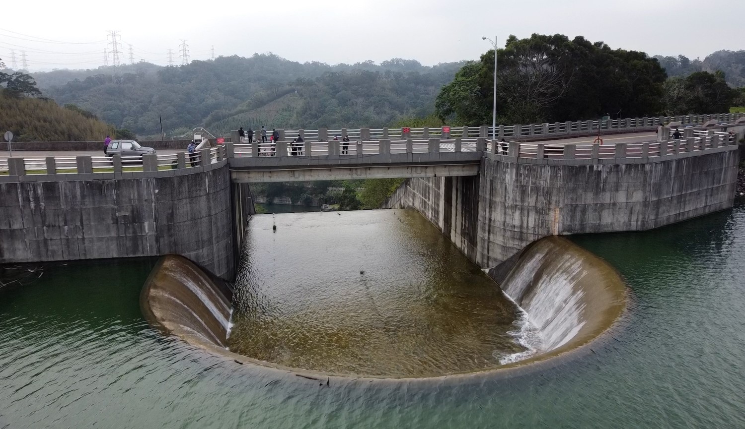 寶山淨水場水源寶山第二水庫溢洪道