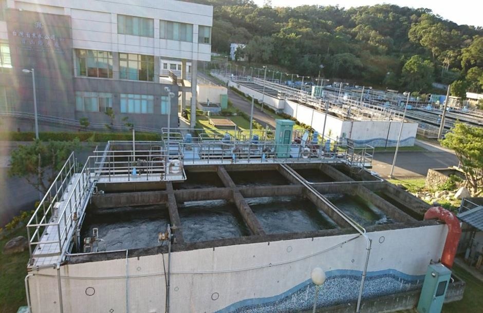 寶山淨水場的淨水設施