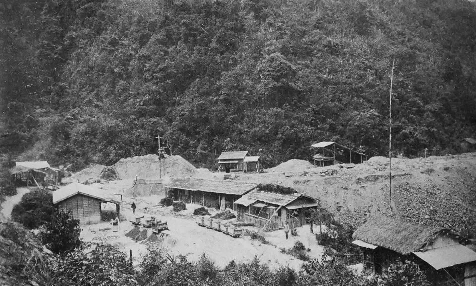 日月潭水力發電工程計劃司馬按的建築部本部與宿舍