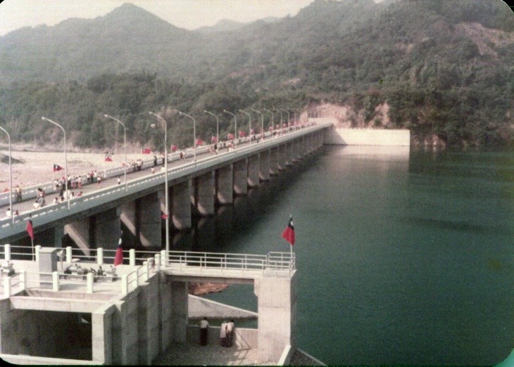 大台中地區公共給水石岡壩(921震災前)