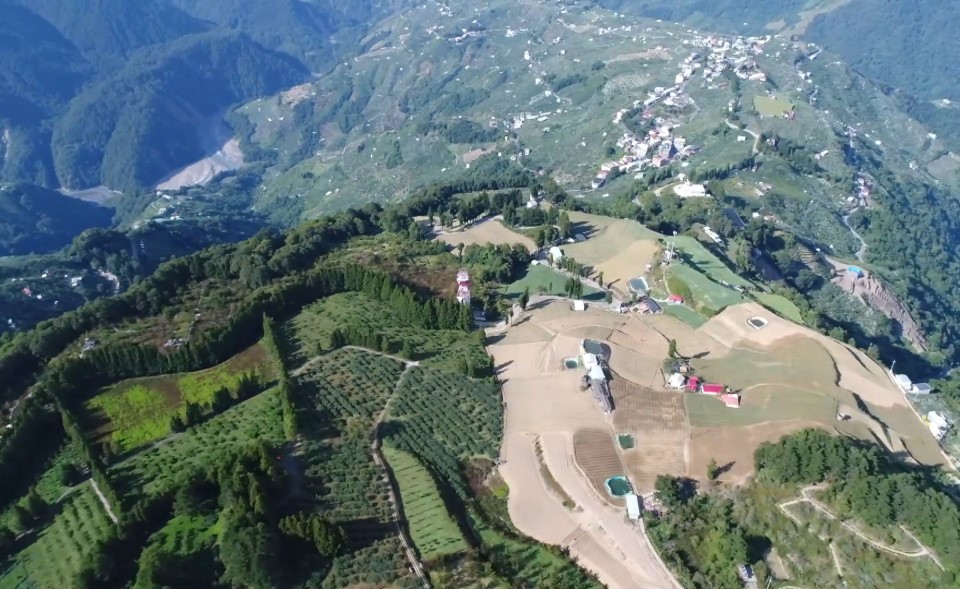 大甲溪流域泰雅族聚落週邊地貌