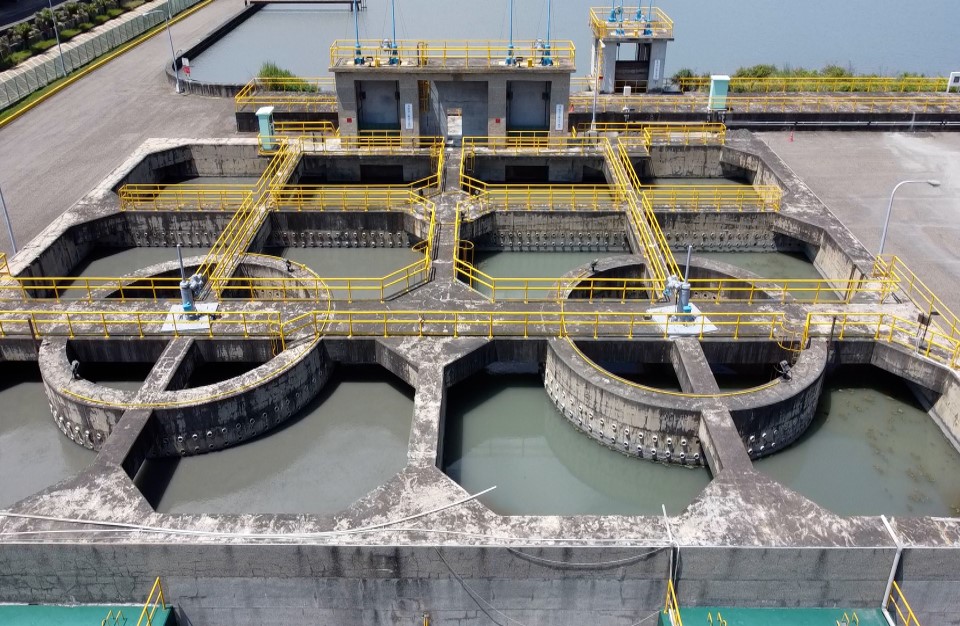 民國時代雲林地區公共給水系統麥寮離島工業用水專用設施進水口