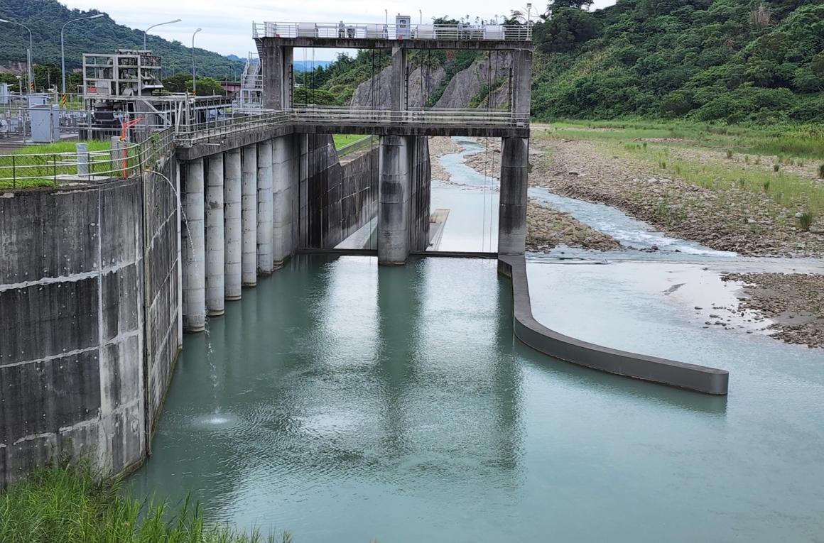 民國時代雲林地區公共給水系統湖山水庫桶頭攔河堰設施