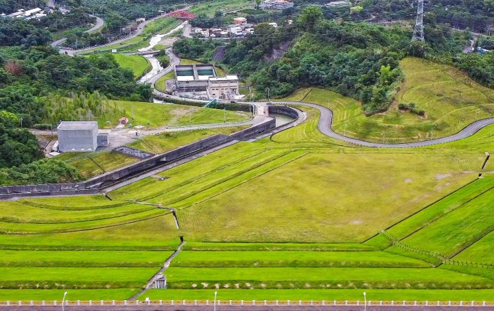 民國時代雲林地區公共給水系統湖山水庫蓄水設施