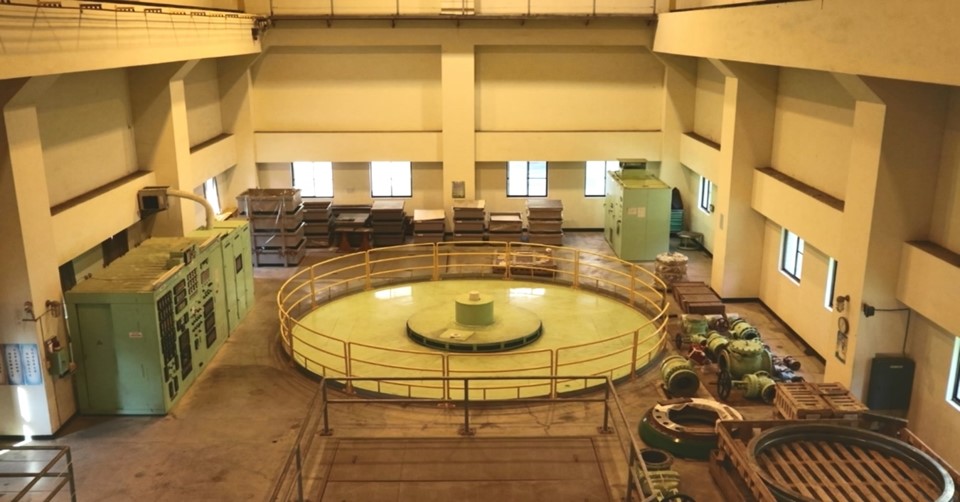 濁水溪流域明潭電廠水里機組