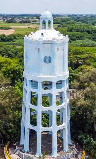 日治時代嘉義地區公共給水朴子水道配水塔