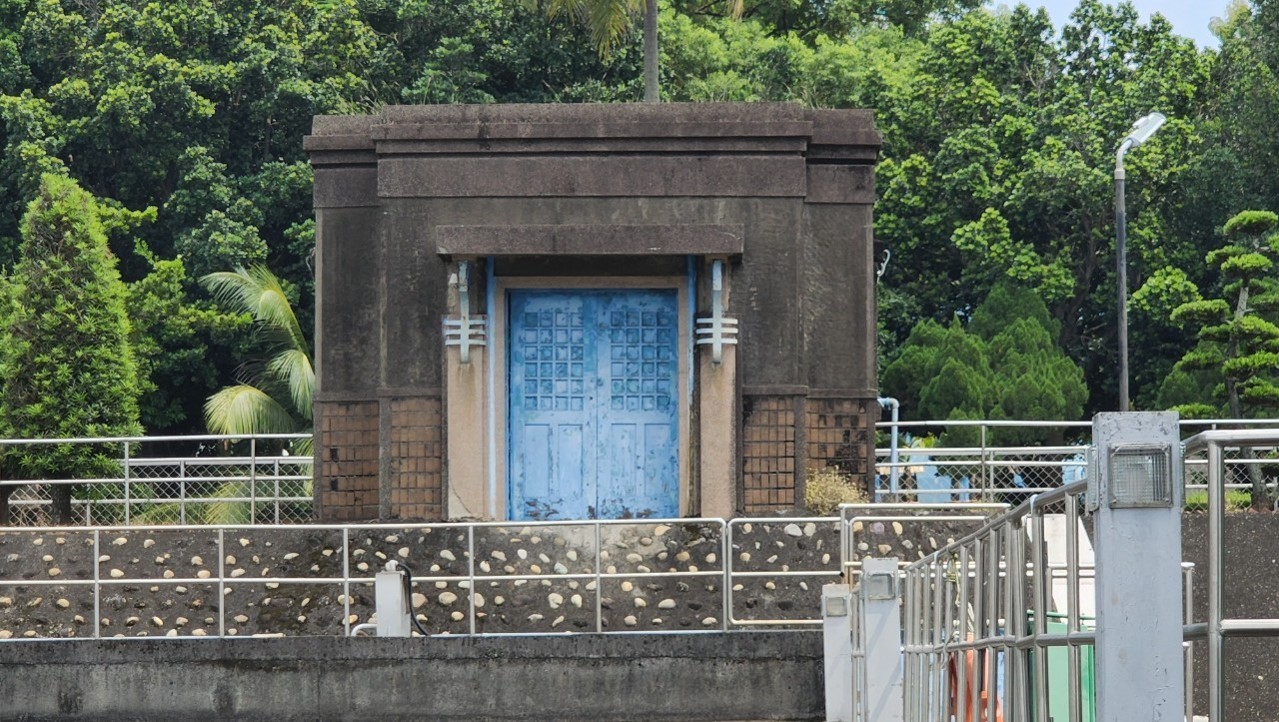民國時代嘉義地區公共給水公園淨水場淨水設備-濾過井