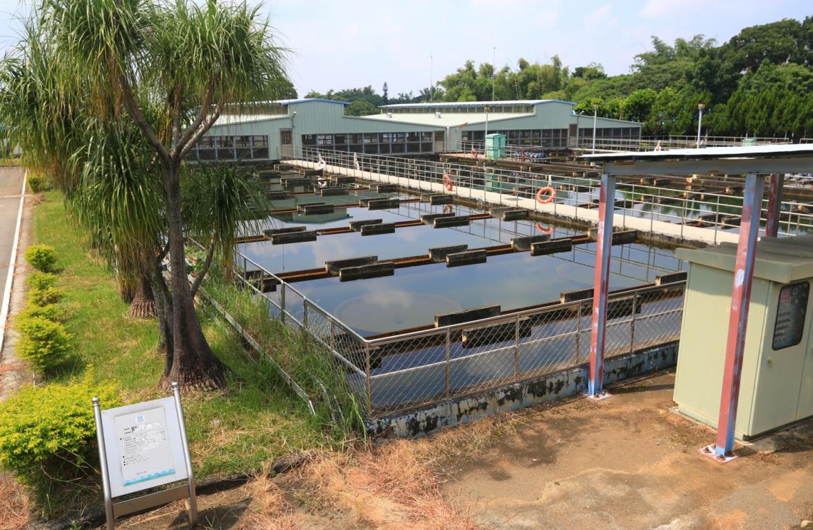 民國時代嘉義地區公共給水公園淨水場淨水設備_二期沉澱池