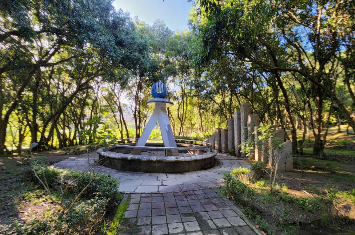 民國時期高屏地區公共給水牡丹水庫一景.
