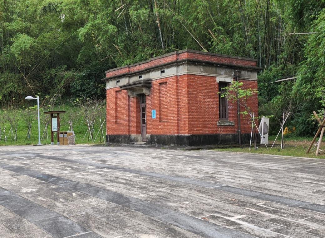 日治時代台南地區公供給水台南水道淨水池設施量水器室