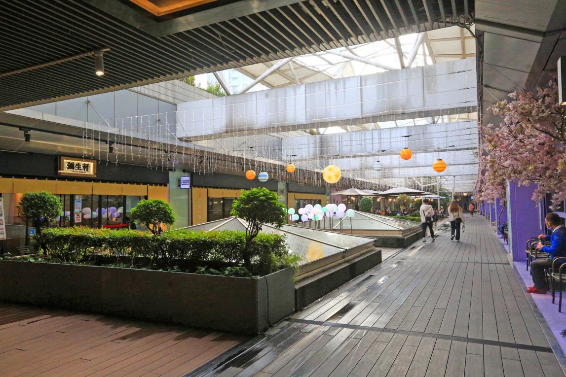臺北市區鐵路地下化板橋新站二樓商店區設施