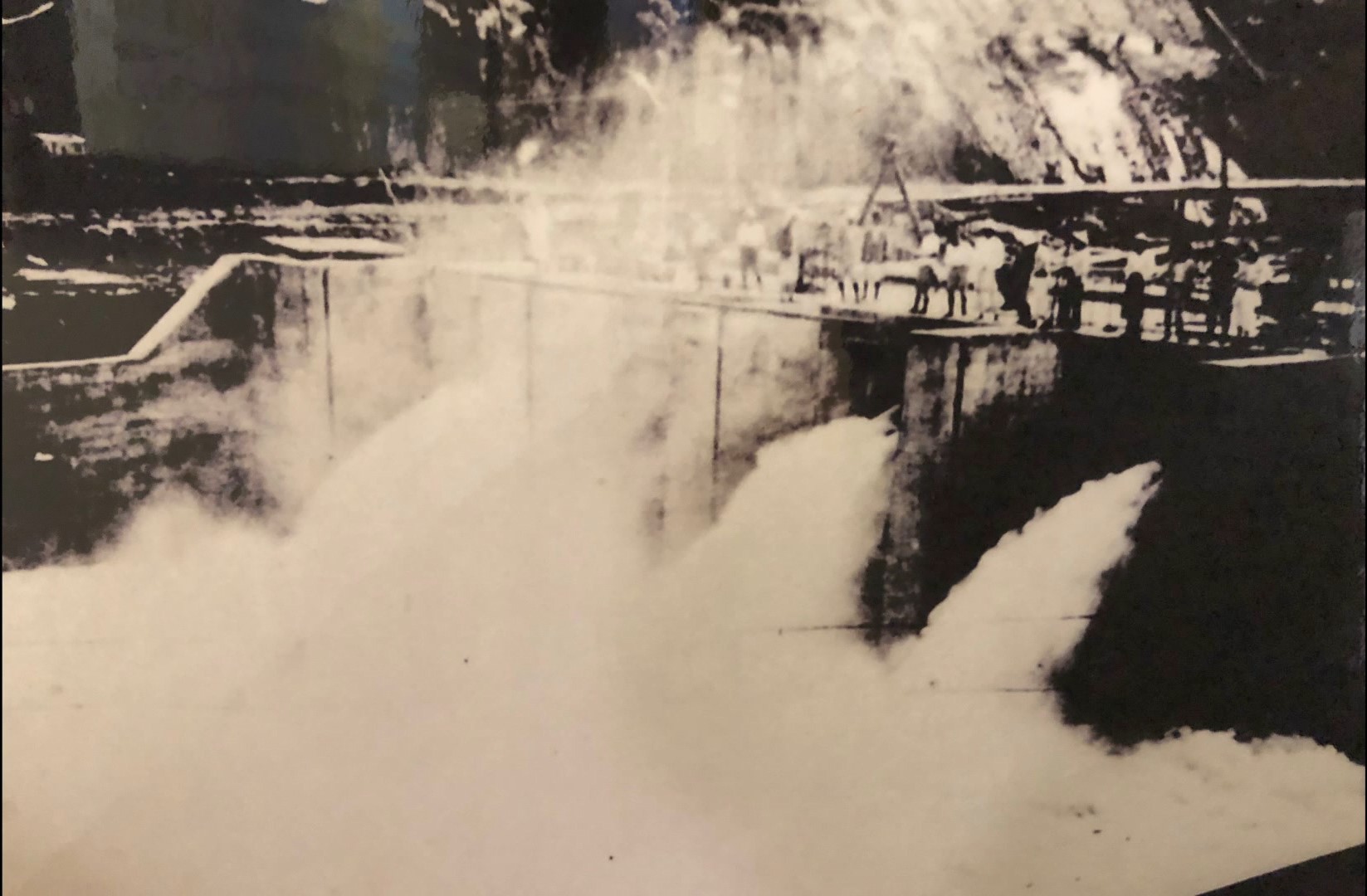 烏山頭水庫第一次放水