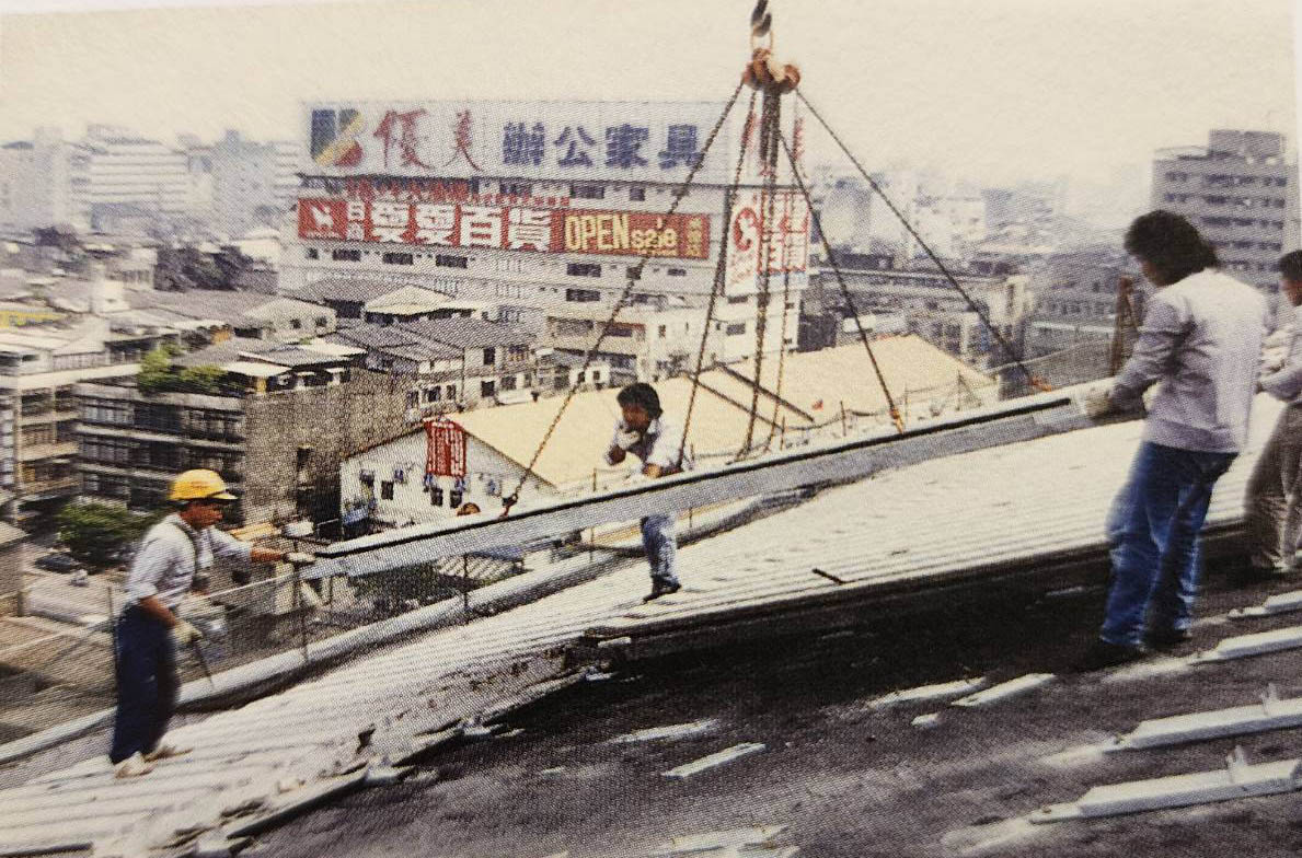 臺北市區鐵路地下化第一期工程施工