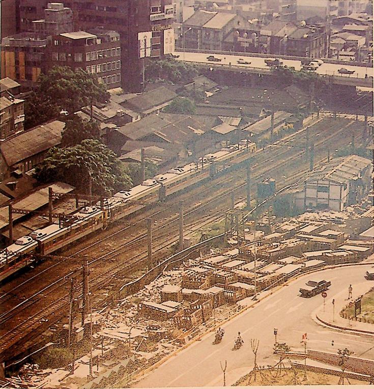 臺北市區鐵路地下化第一期工程施工