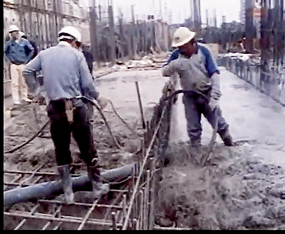 臺北市區鐵路地下化第一期主體工程施工