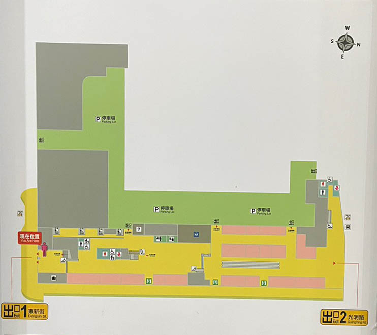 臺北市區車站鐵路地下化第四期東延南港工程「南港專案」七堵高架車站平面圖