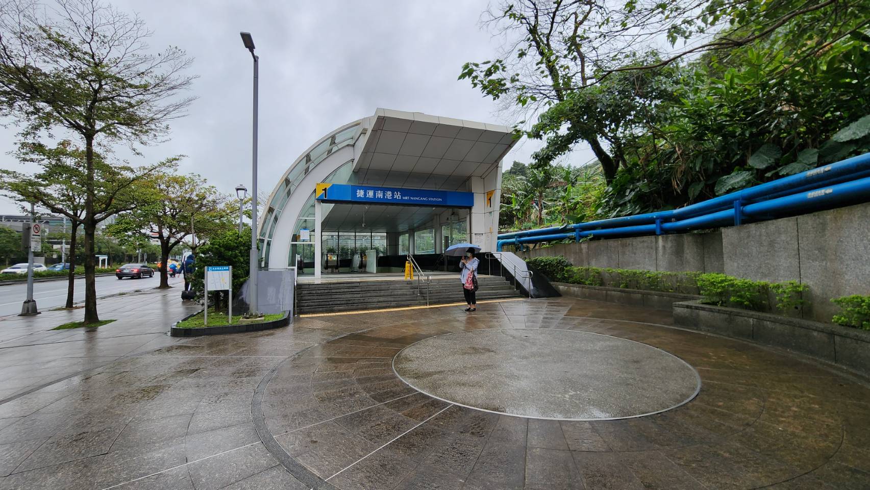 臺北市區車站鐵路地下化第四期東延南港工程「南港專案」南港捷運站