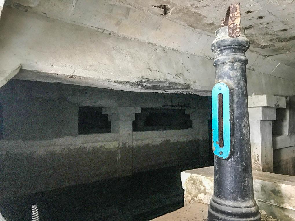 日治時期台東地區公共給水里壠水道歷史建築「室內淨水池」