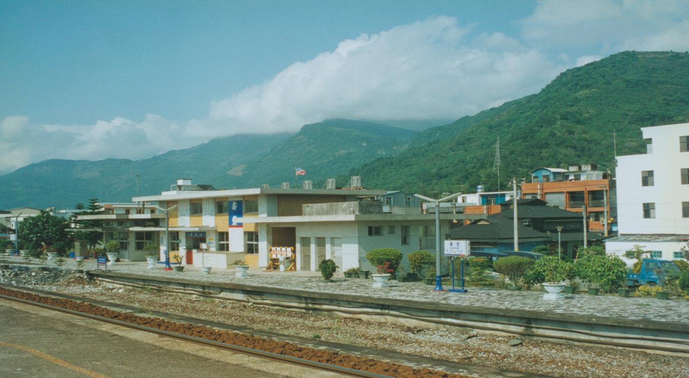 東線鐵路拓寬壽豐火車站月台