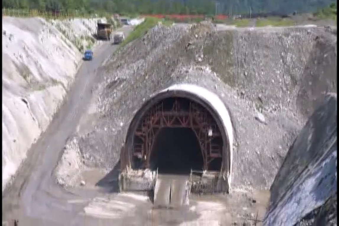花東線鐵路雙軌隧道工程光復隧道土建工程施工