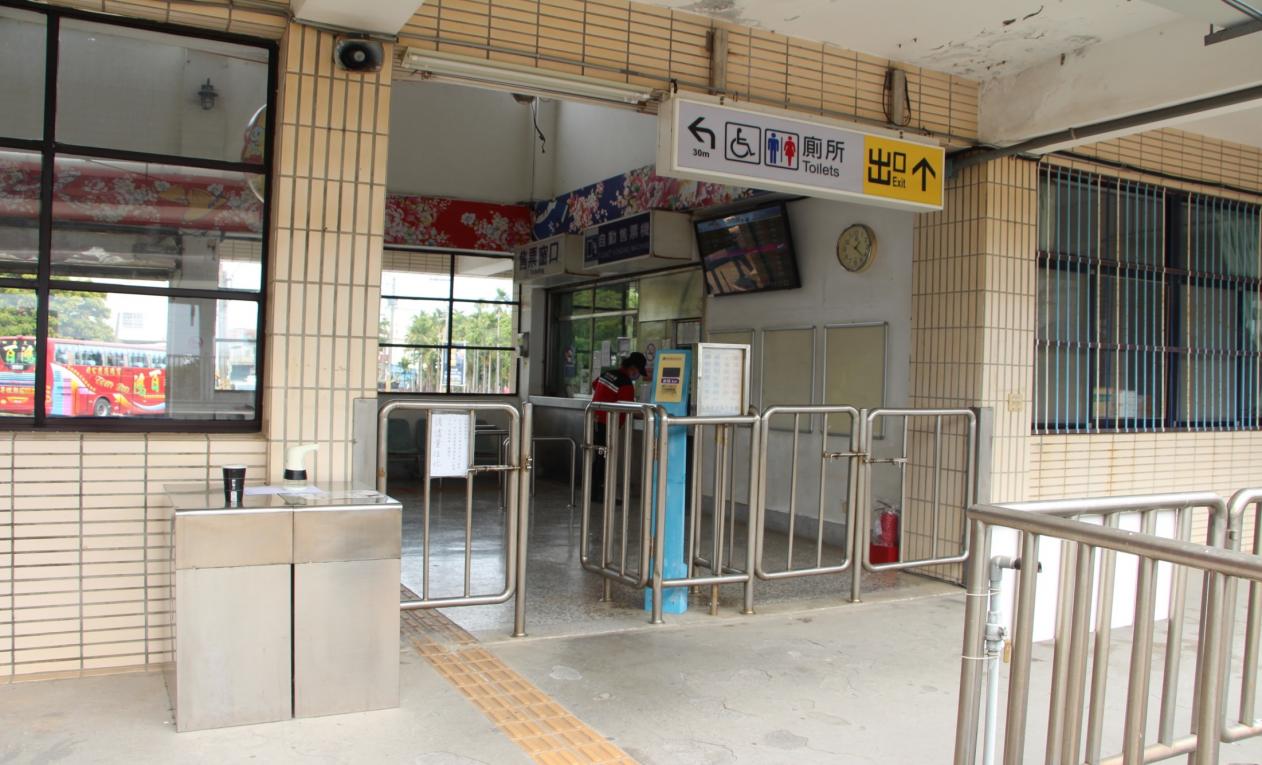 南迴鐵路電氣化潮枋段沿線車站佳冬站
