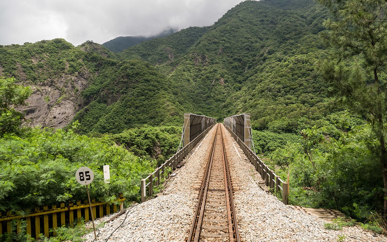 南迴鐵路電氣化南廻線枋野二號橋(電氣化前舊橋)