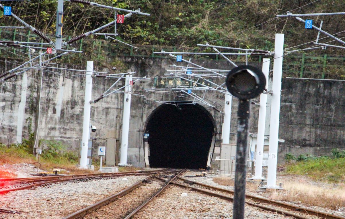 南迴鐵路電氣化南廻線大武車站北端大武二號隧道