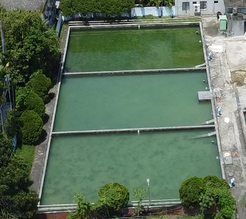 民國時代台南地區公共給水白河淨水場淨水設備