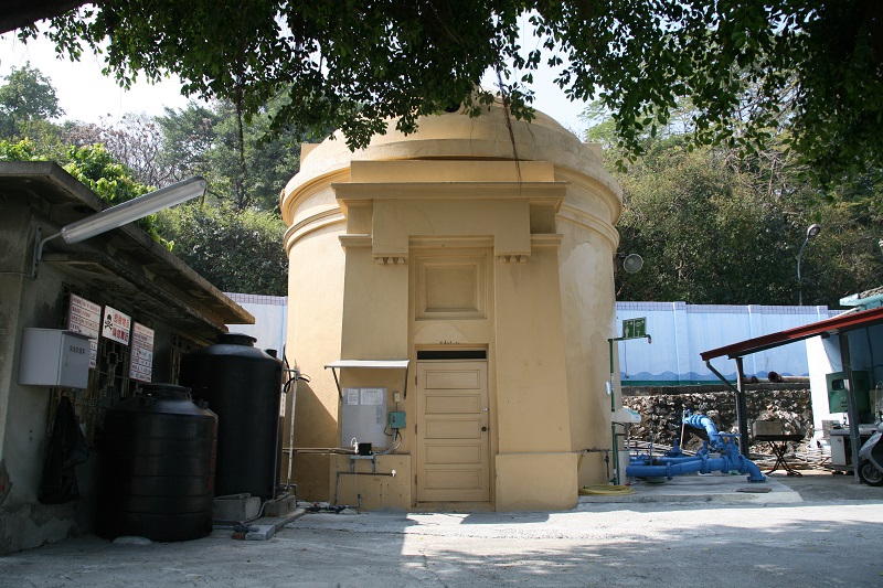 日治時代高屏地區公共給水打狗水道淨水池（壽山配水池）設施