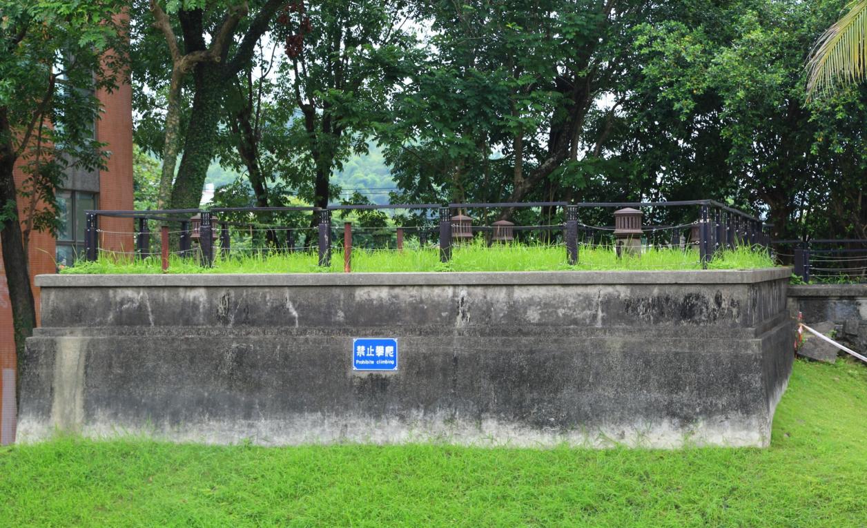 日治時代高屏地區公共給水旗山水道設施淨水池換氣孔