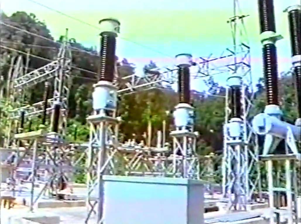 馬來西亞合豐水力電廠地面電廠旁電網