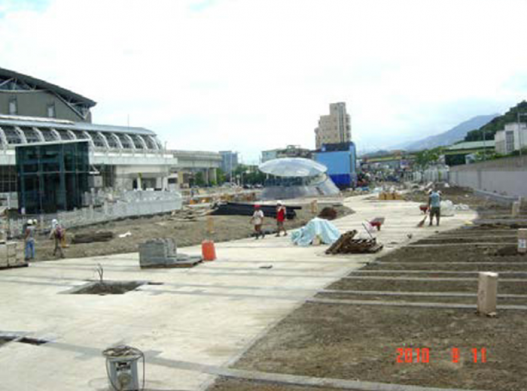 捷運南港線東延段施工作業