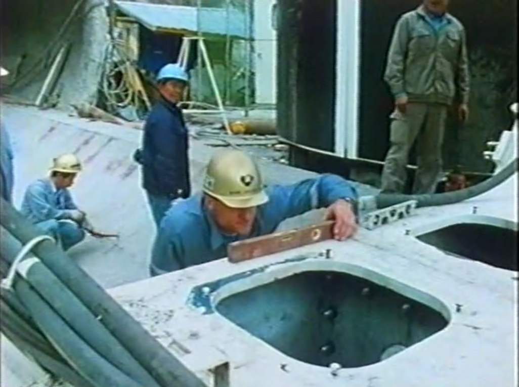北宜高速公路坪林隧道導坑工程TBM正式安裝