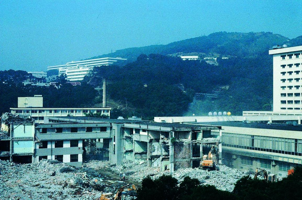 台北榮總醫院更新第二期工程拆除中央病房