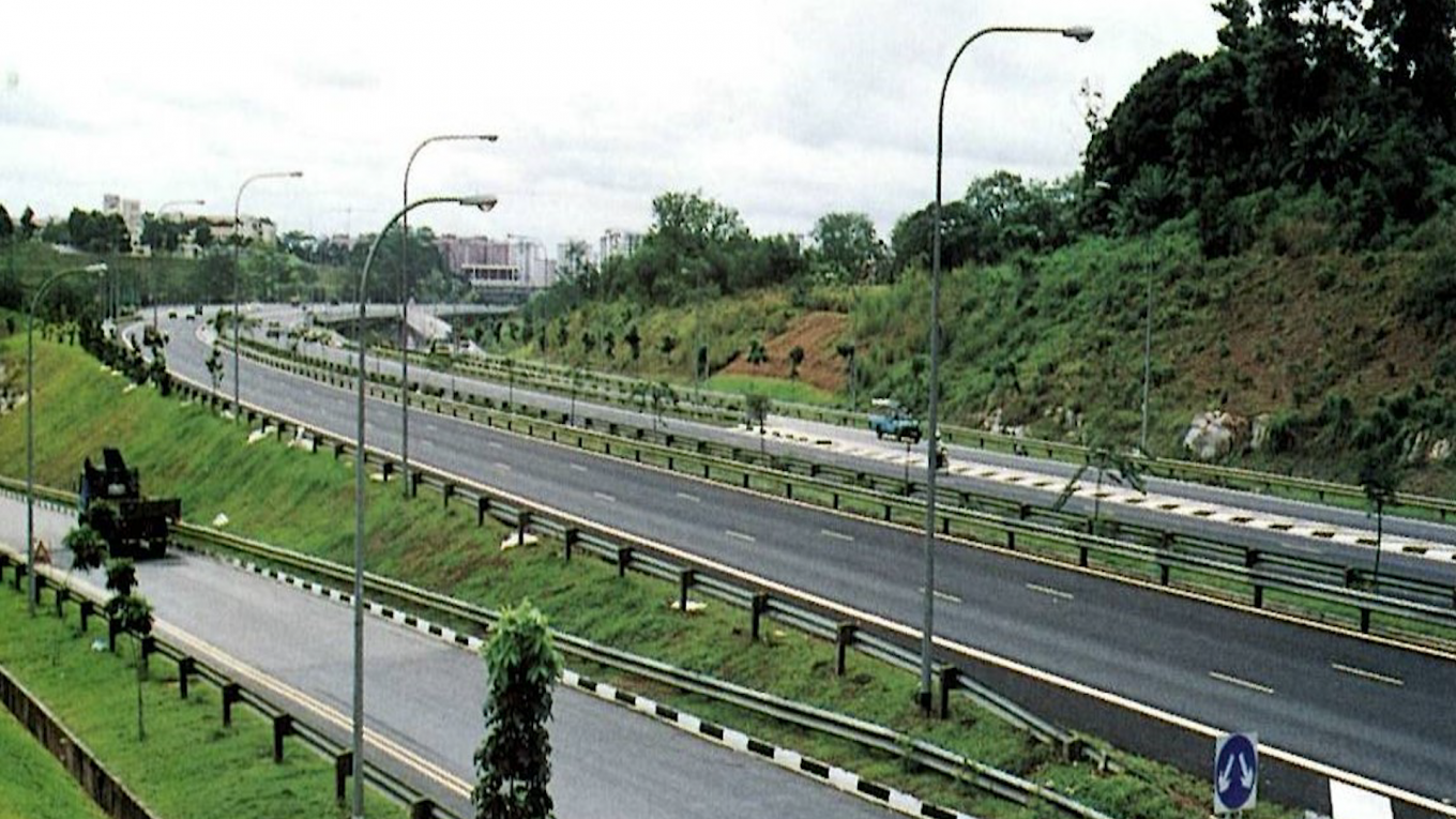 榮工處海外業務東南亞新加坡武吉知馬高速公路兀蘭交流道