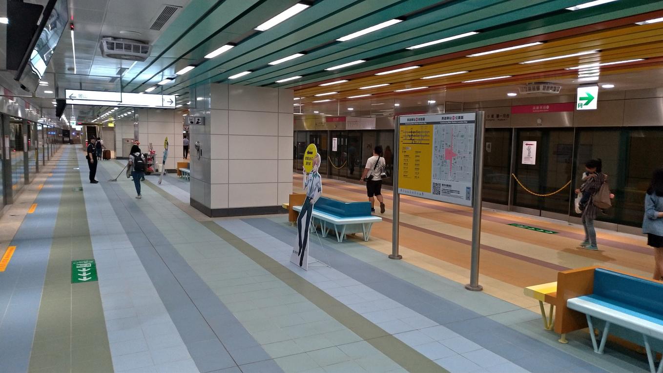 高雄市區鐵路地下化-高雄車站車紹-站內設施