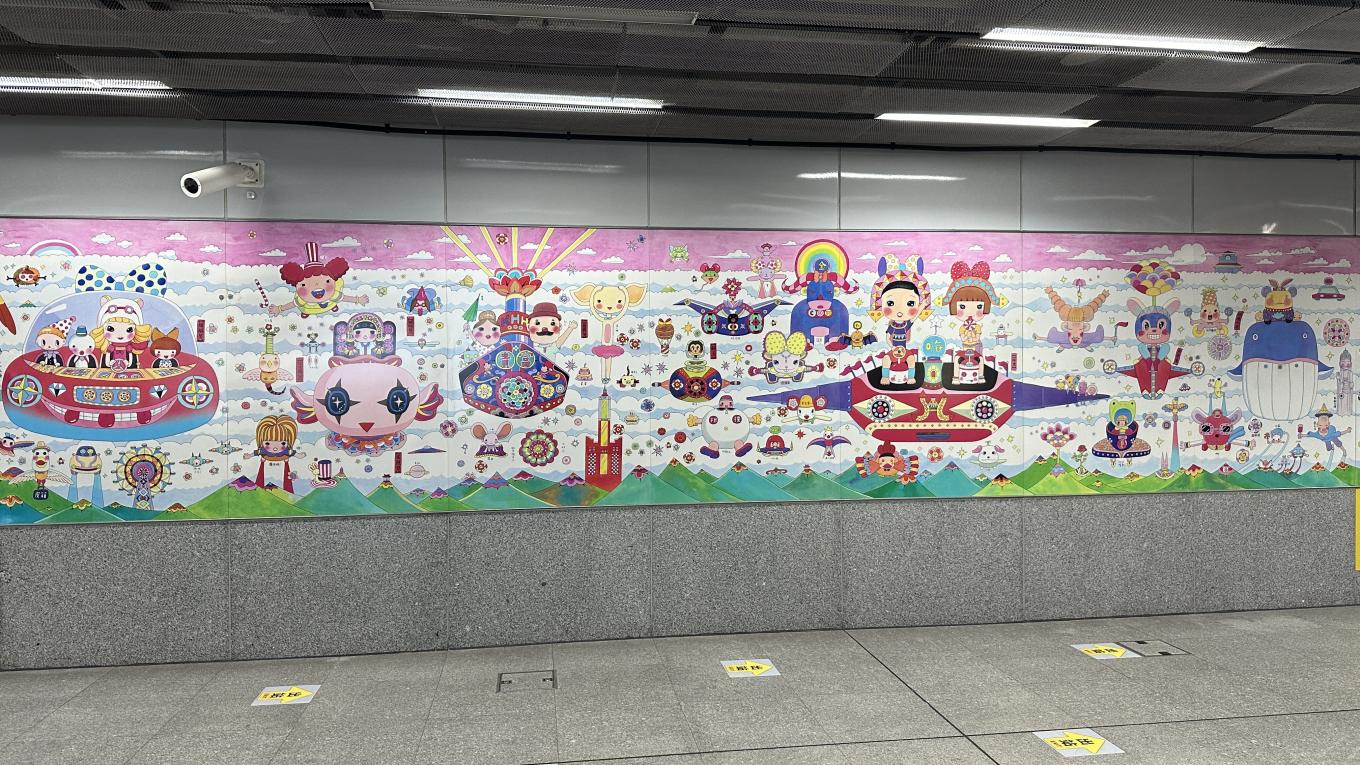 高雄捷運紅線沿線車站介紹-巨蛋站(R14)公共藝術