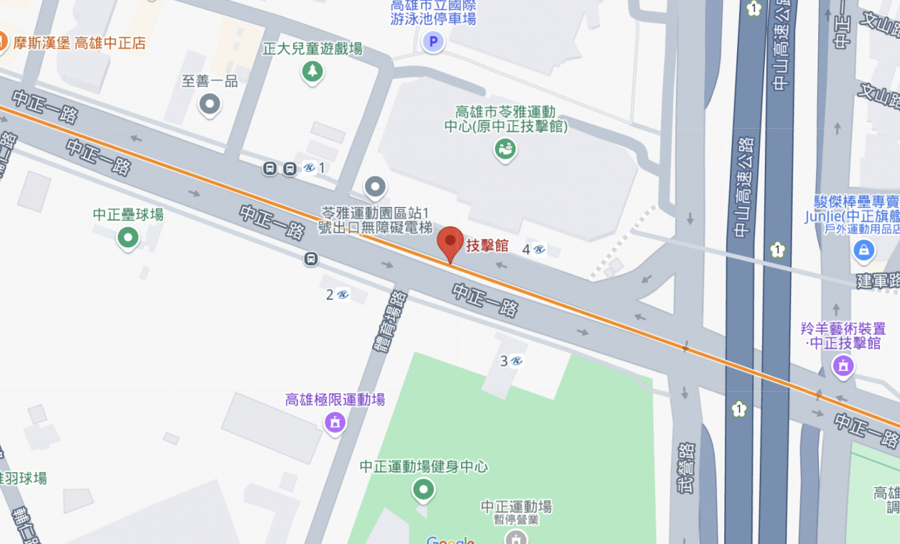 高雄捷運橘線沿線車站介紹-苓雅運動園區站(O9)位罝