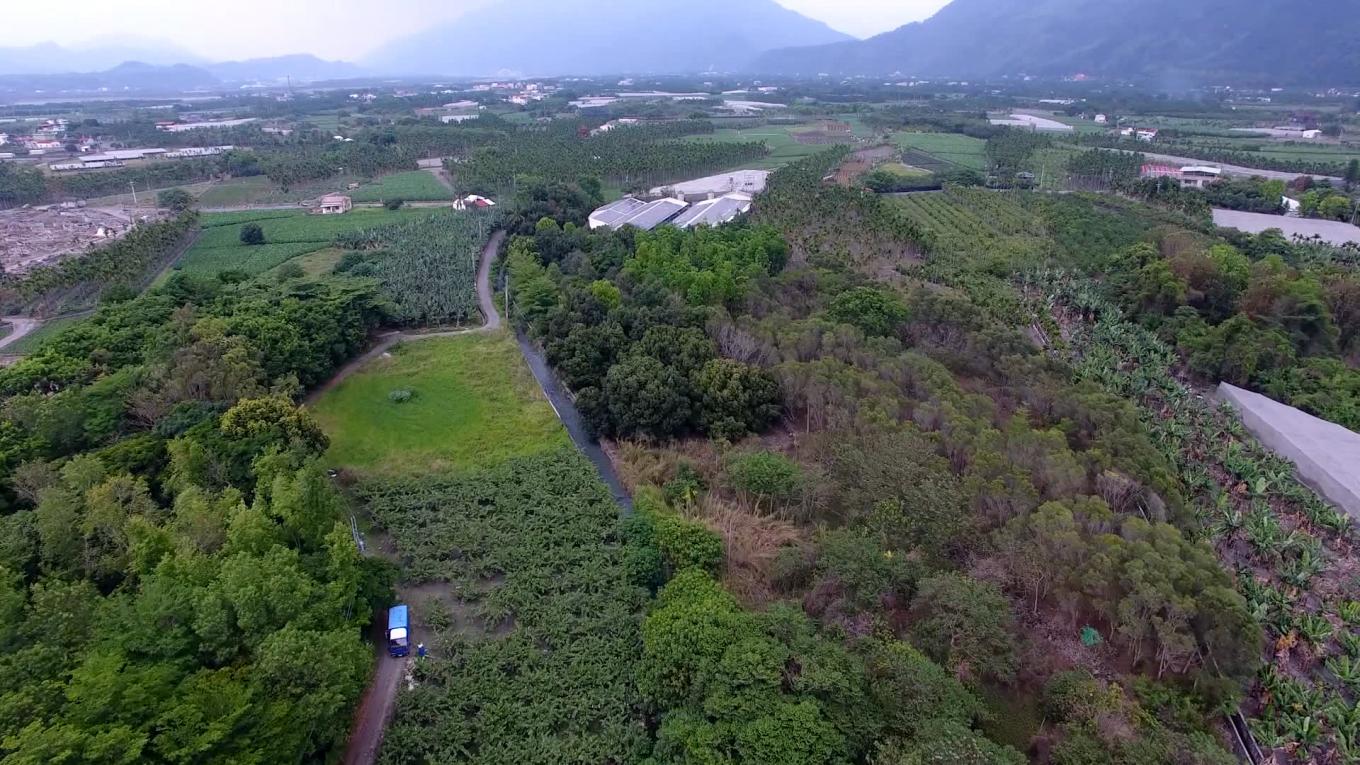 舊寮圳上空鳥瞰--舊寮舊圳是高樹開鑿最早，灌溉最具規模的圳道，也是文獻上記載由客家移民開鑿的水圳。