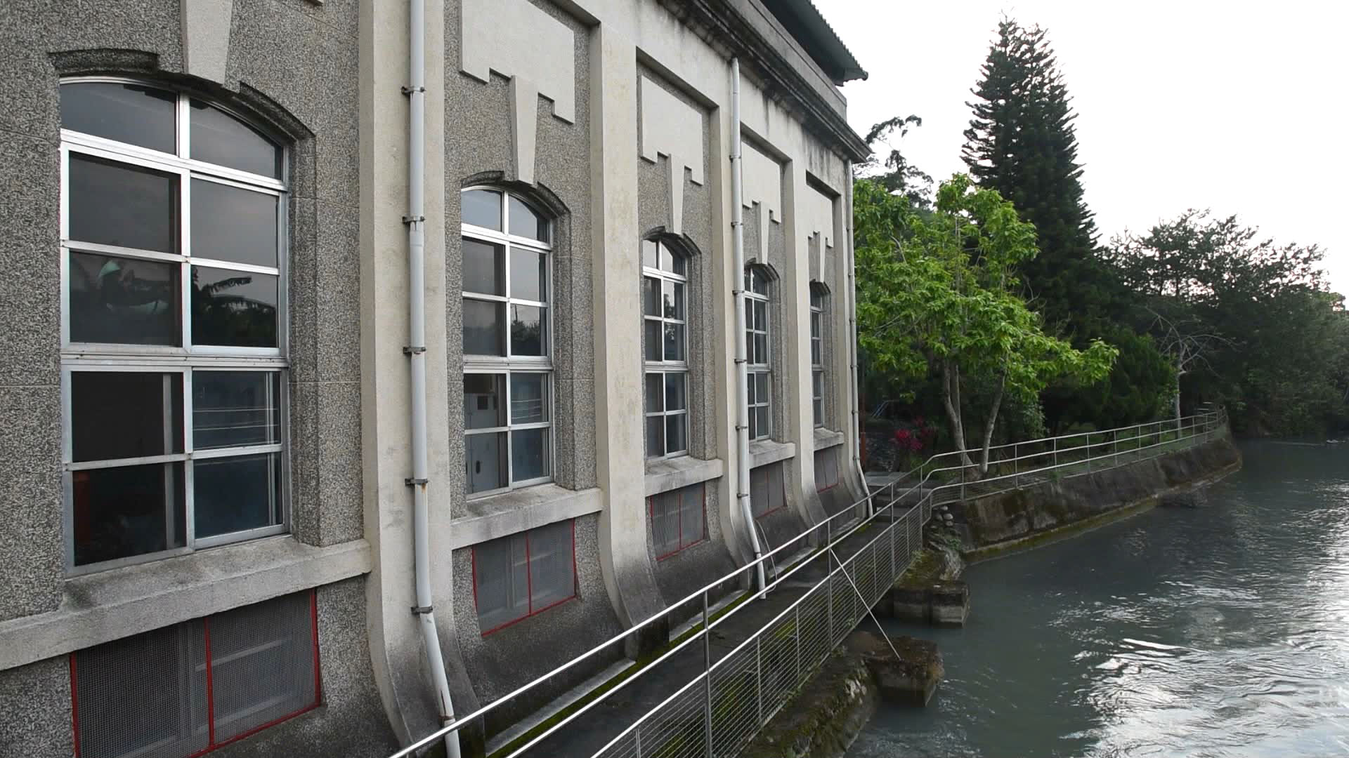 大安溪后里電廠尾水出口