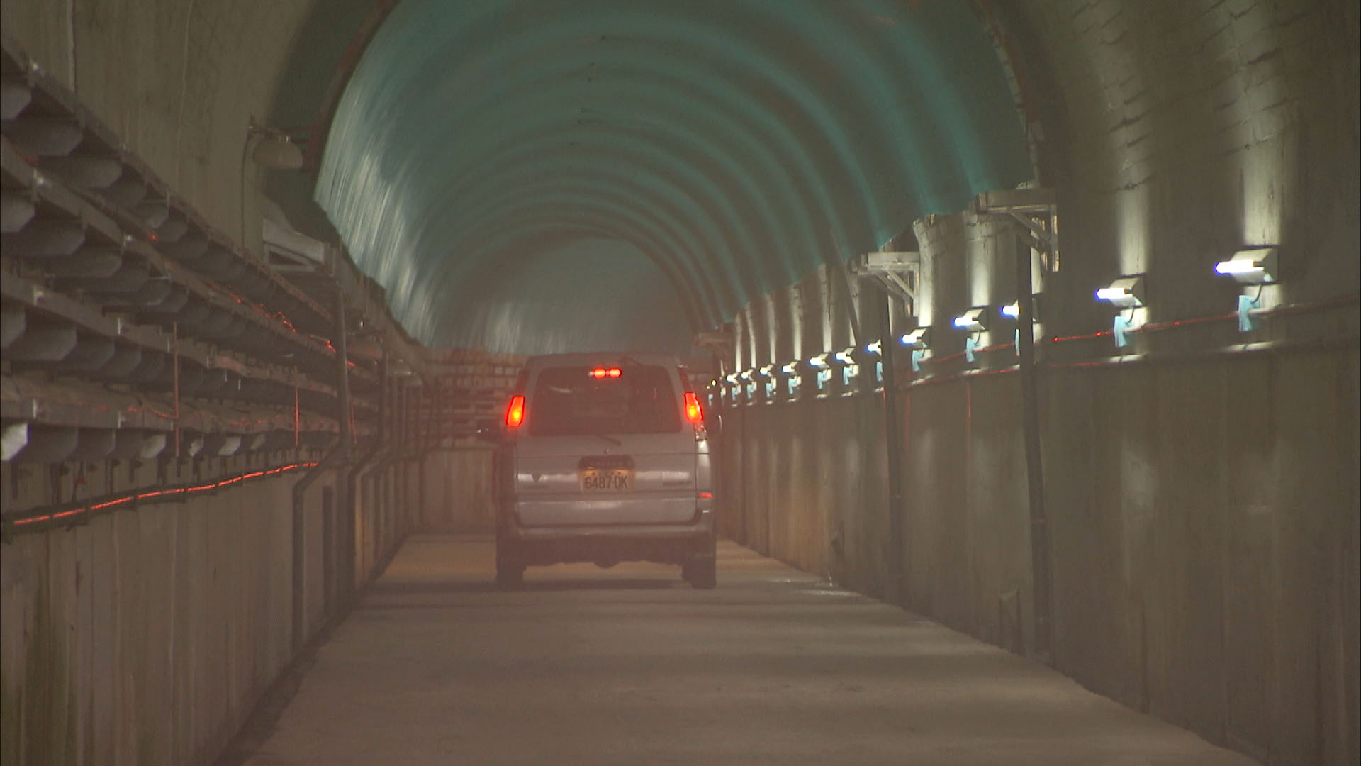 木瓜溪流域龍溪電廠入口隧道