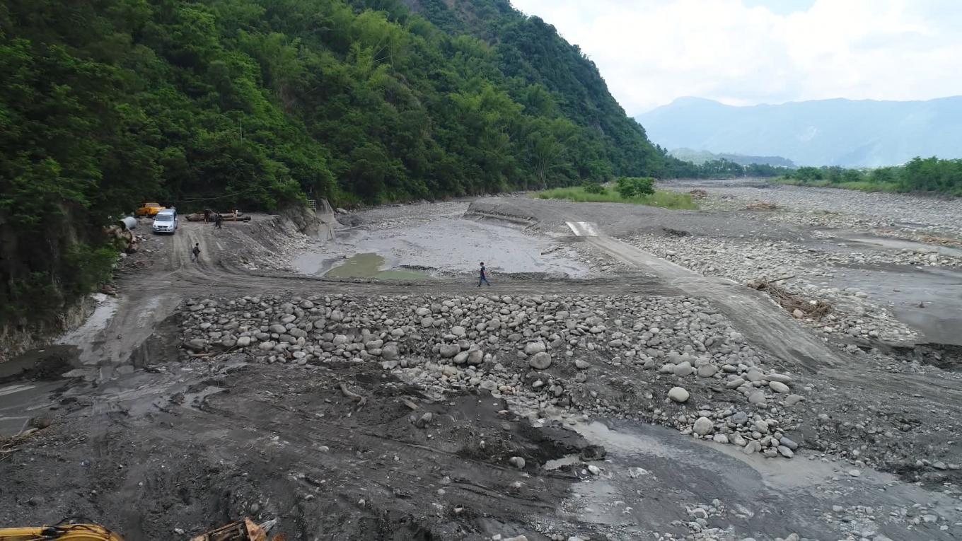 高屏溪流域竹門電廠攔河堰