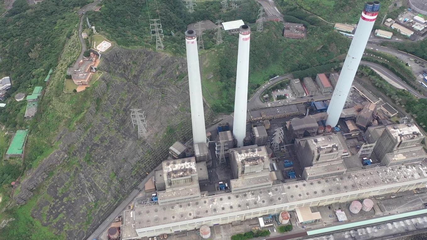 協和電廠俯瞰