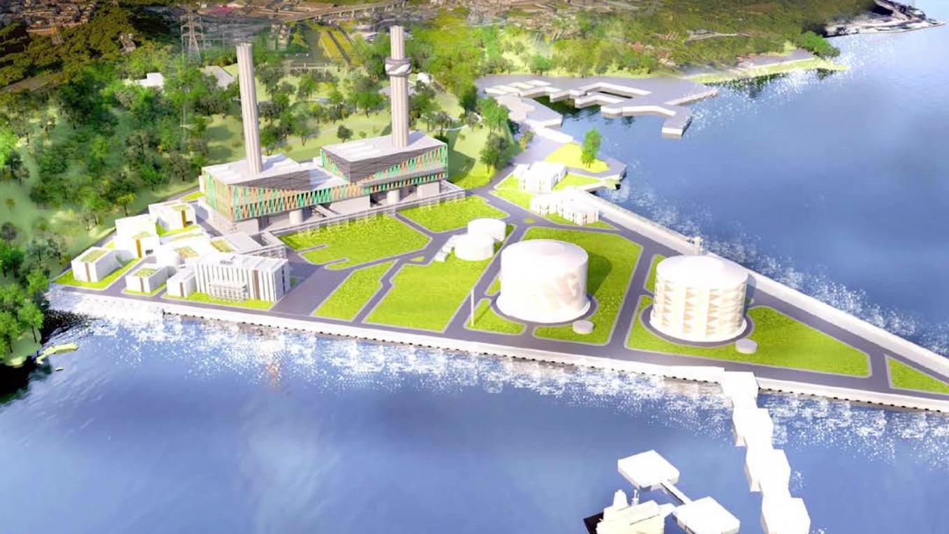 協和電廠更新計畫模擬圖