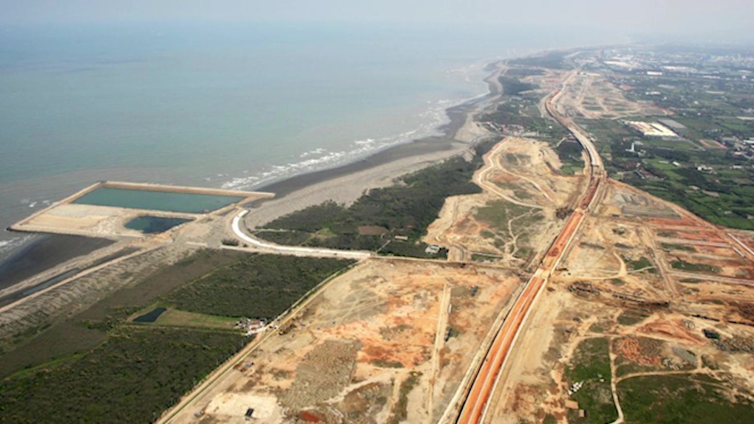 大潭電廠建廠前用地原為鎘污染農地