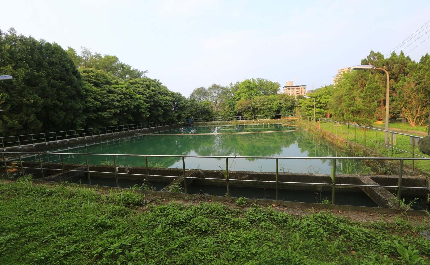 公共給水基隆水道設施沉澱池