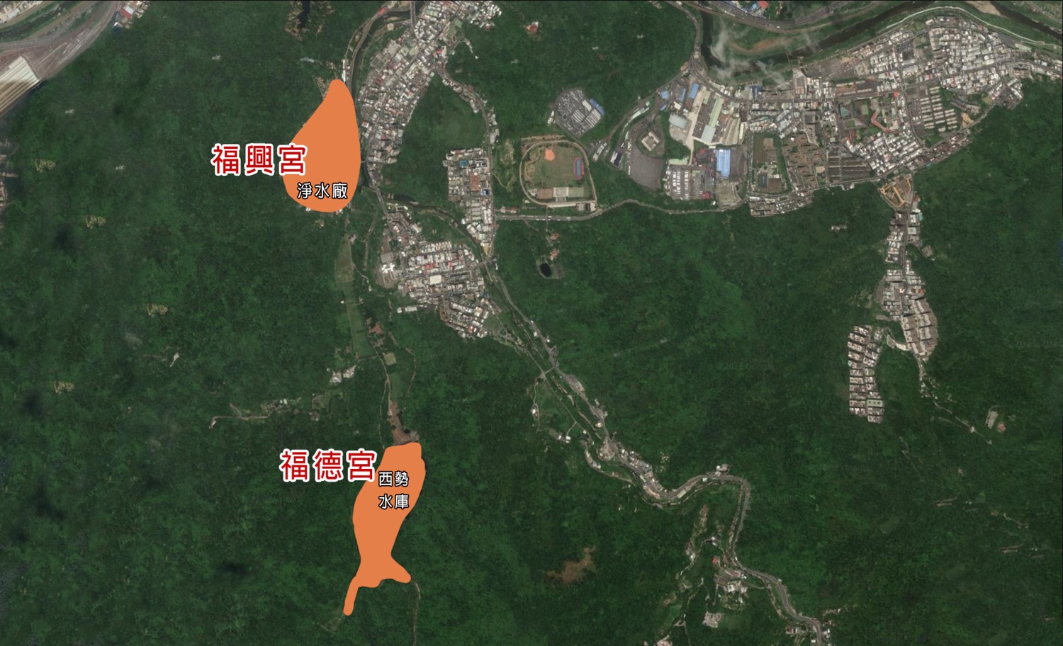 公共給水基隆地區雙生土地公廟