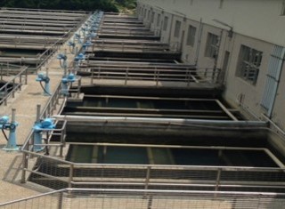 桃園地區公共給水-石門淨水廠快濾池