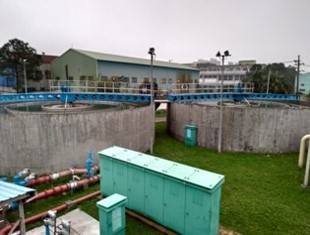 桃園地區公共給水-平鎮淨水場廢水沉澱池