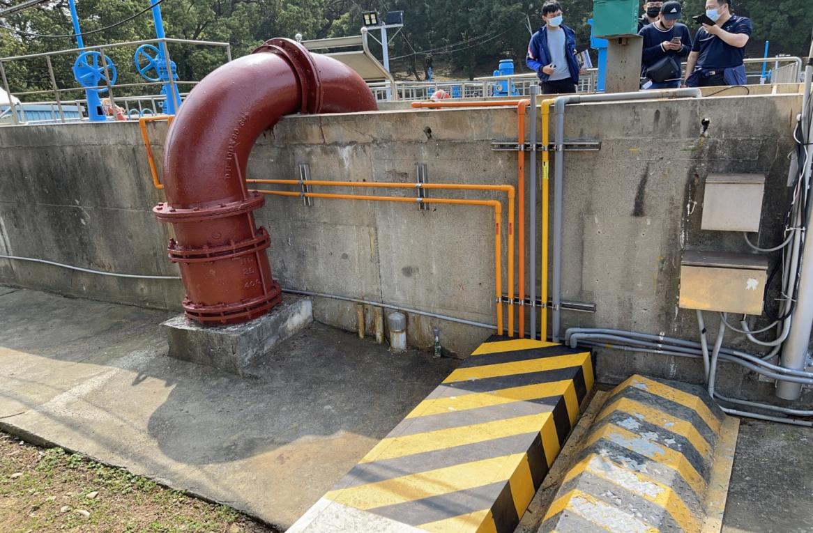 新竹第一淨水場的淨水設備